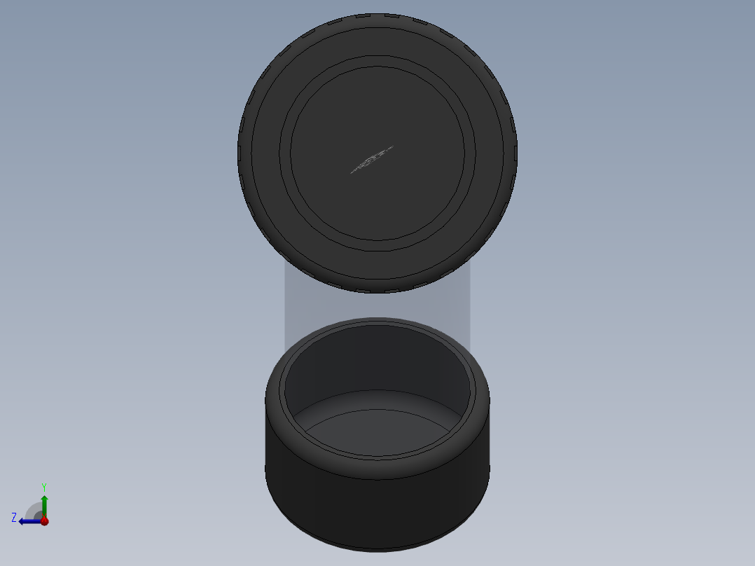 Y filter DN50 PN10 U-PVC右视图