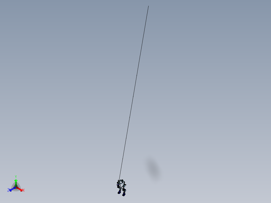 外骨骼机构三维建模图纸主视图