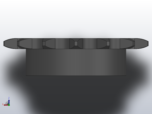 直孔链轮083／084型_14-083／084-1俯视缩略图