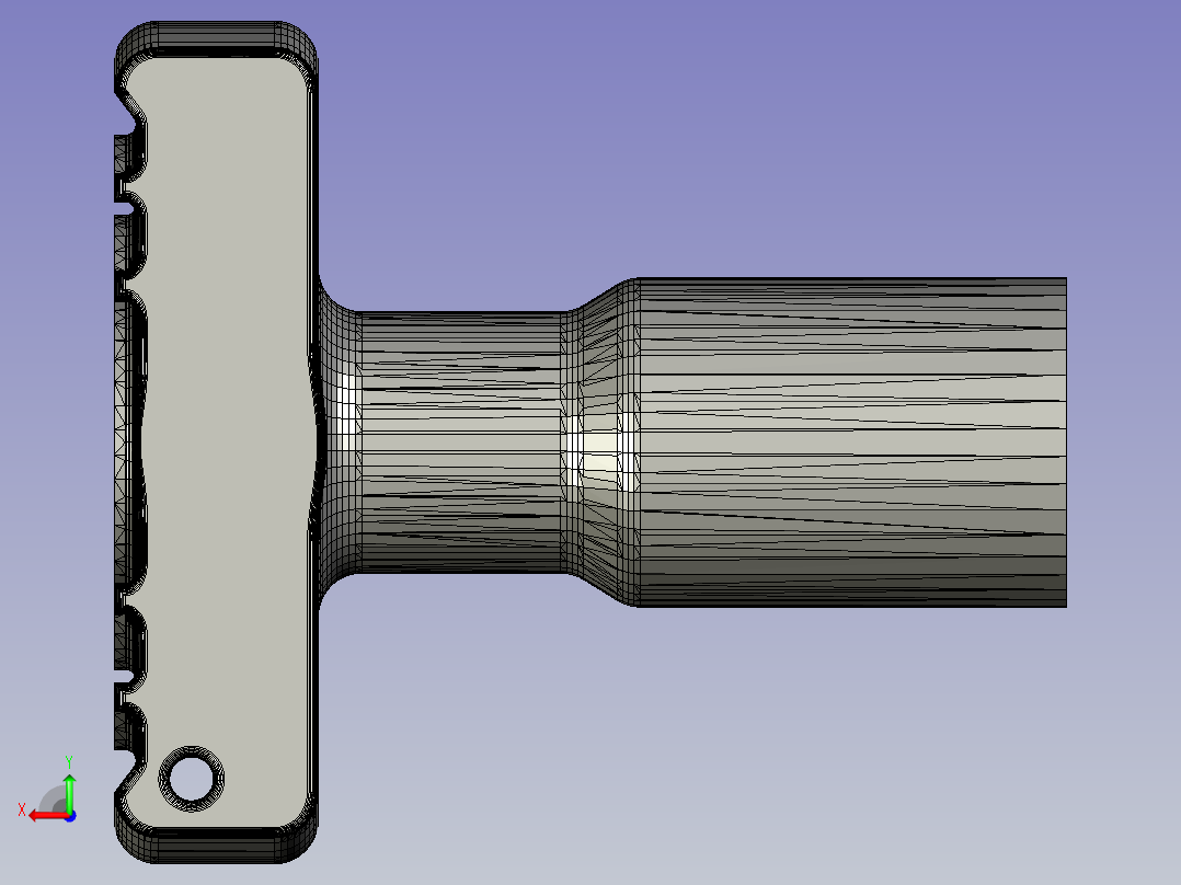 电箱三角钥匙后视图