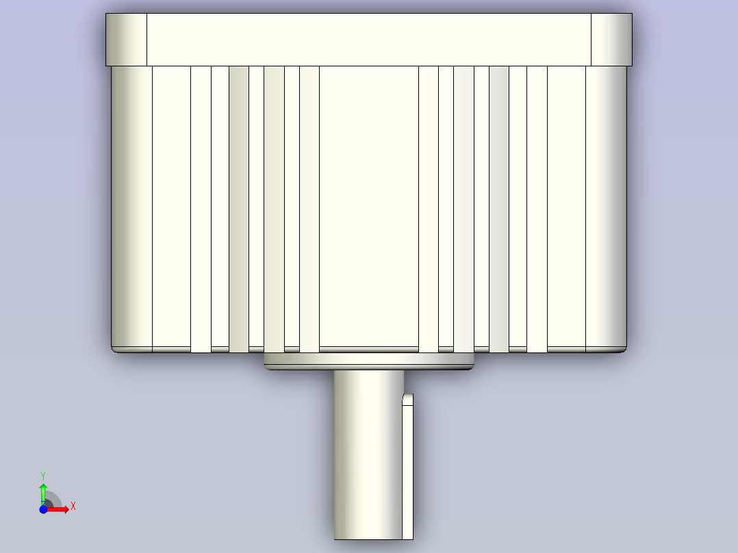 东历电机减速器 5GN-20~180K前视图