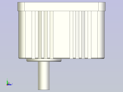 东历电机减速器 5GN-20~180K左视缩略图