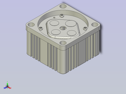 东历电机减速器 5GN-20~180K正等轴测缩略图