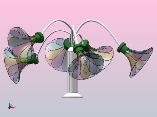 花形小夜灯前视缩略图