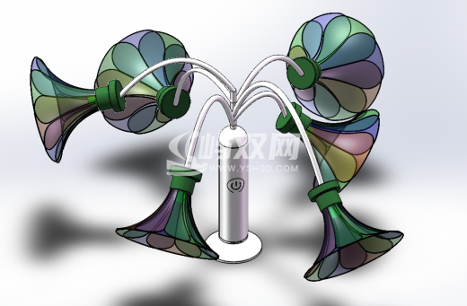 花形小夜灯缩略图