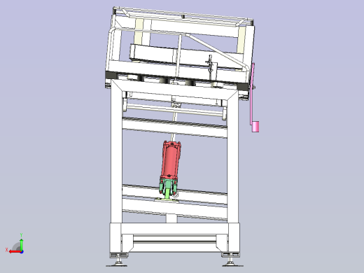 气缸顶升输送机后视缩略图