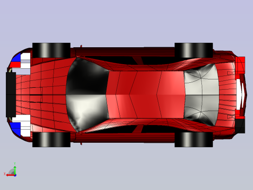 奥迪概念车  Catia IGES STEP后视缩略图