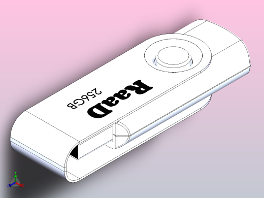 USB闪存15正等轴测缩略图