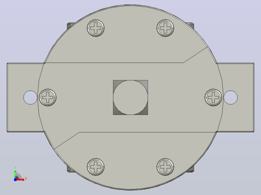 SM45S标准型管状电机[SM45S-30-15]前视缩略图