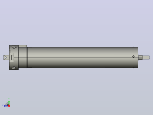 SM45S标准型管状电机[SM45S-30-15]右视缩略图