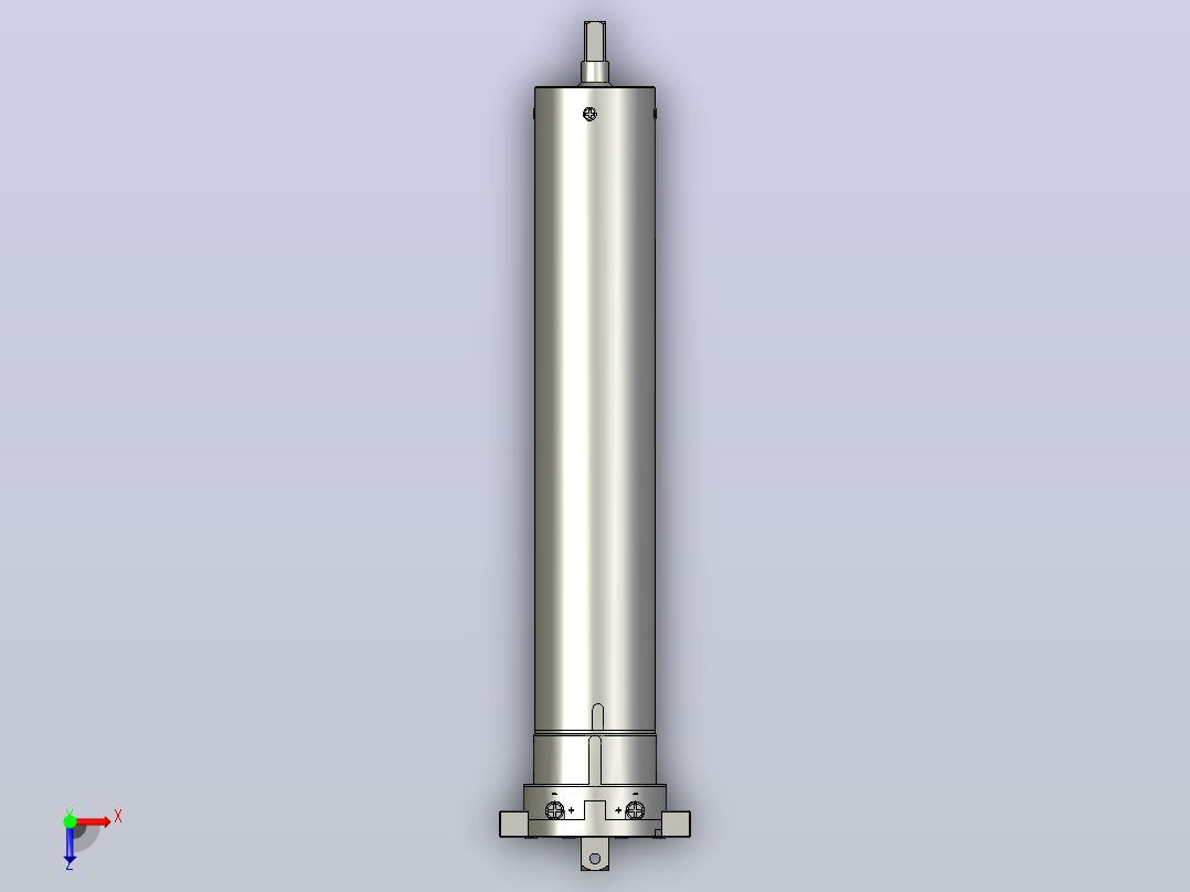 SM45S标准型管状电机[SM45S-30-15]俯视图