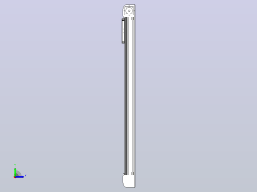 带式直线轴半闭式TPA-ONB-140-256-L1350-DL-J90-N3左视缩略图