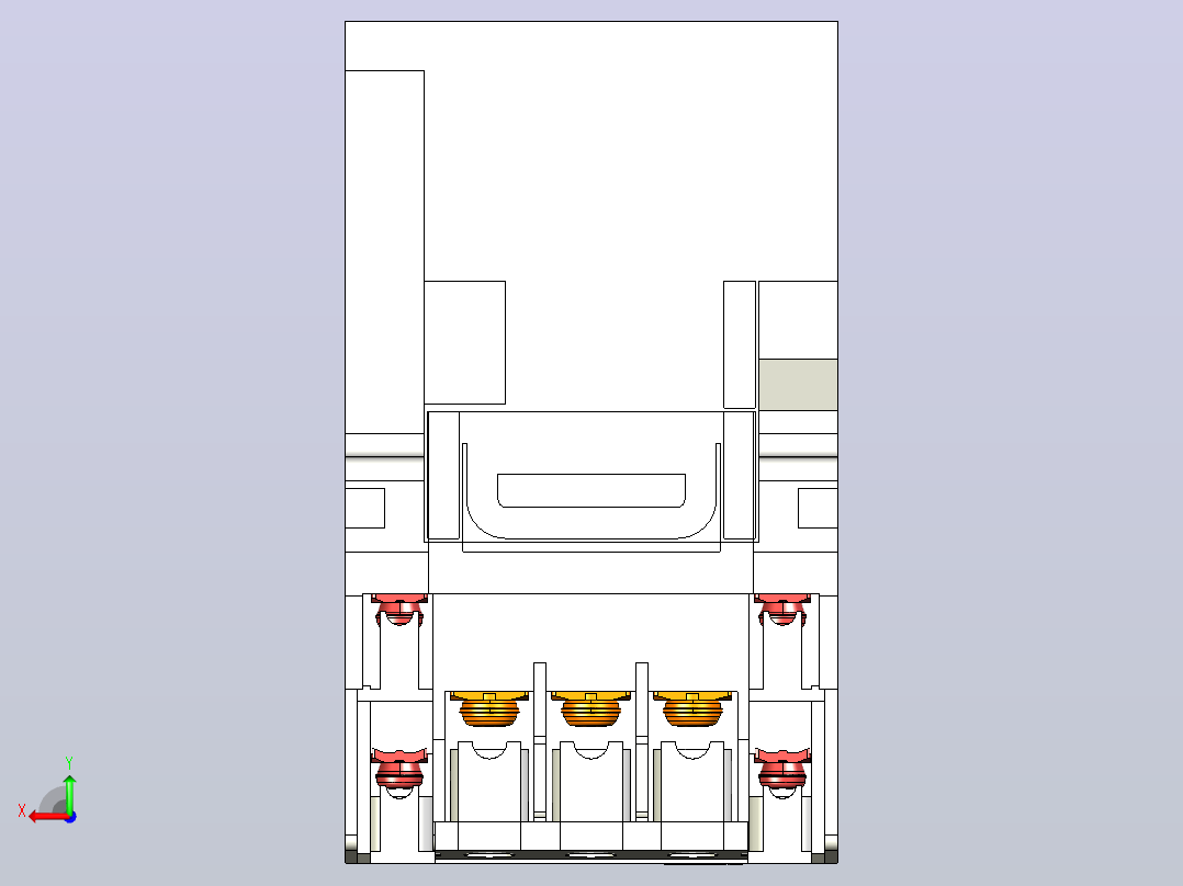 三菱接触器SD-T21 DC24V 2A2B后视图