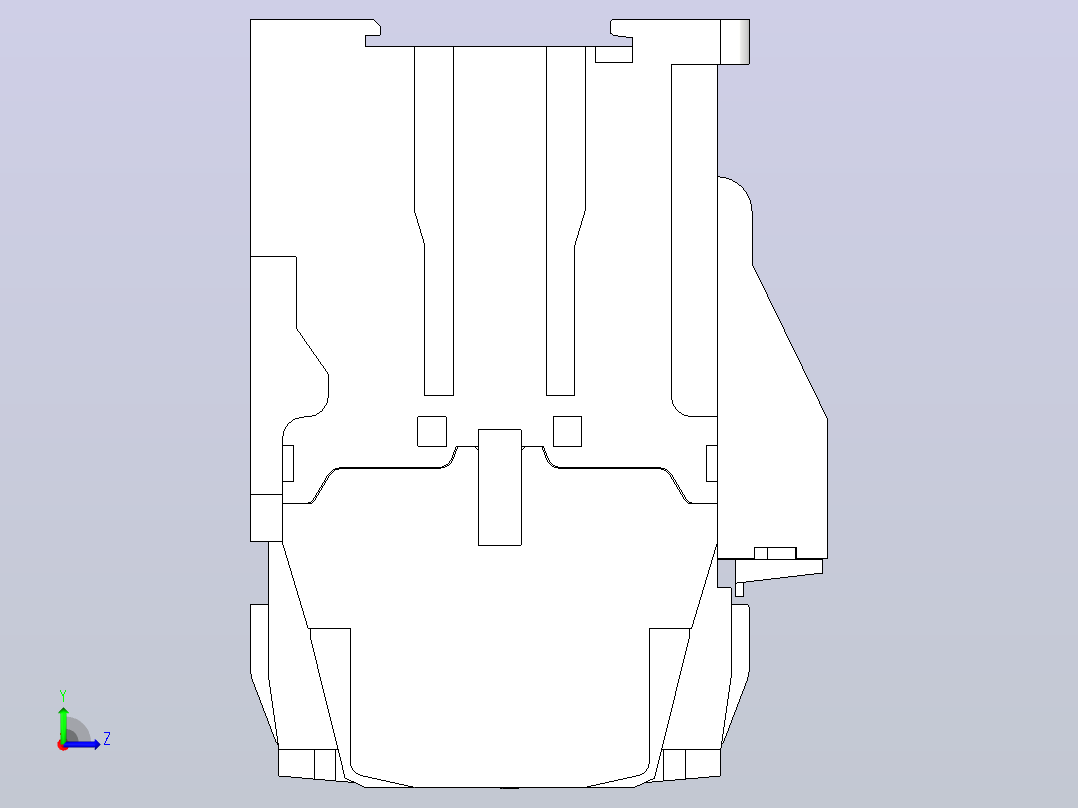 三菱接触器SD-T21 DC24V 2A2B左视图