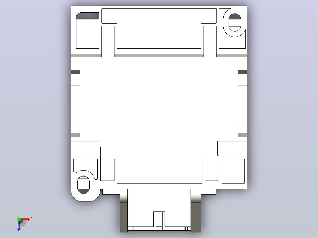 三菱接触器SD-T21 DC24V 2A2B俯视图