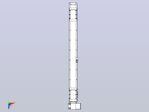 皮带直线轴双滑块型TPA-GCBS-80-P60-L325-RP-M20-N3俯视缩略图