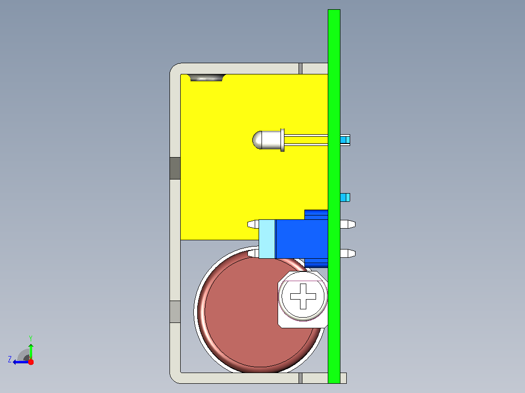 绿能 PCB 型EPS-25-3D右视图