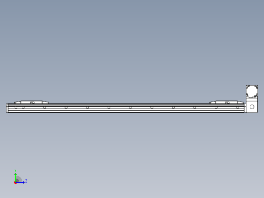 皮带直线轴双滑块型TPA-GCBS-150-P80-L550-RU-M75-N3左视缩略图