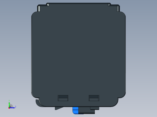 AX-3M辅助触头三维模型202406左视缩略图