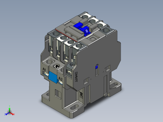 NXC-06～16交流接触器三维模型202204