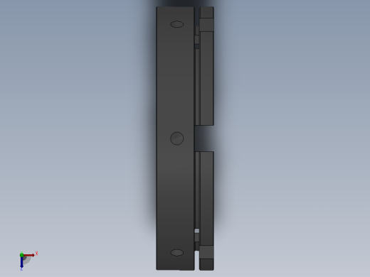 NKA开槽锁紧螺母[NKA M130×2.0]俯视缩略图