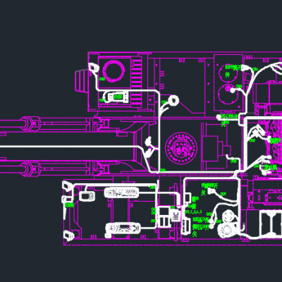33吨履带式液压挖掘机全套图纸
