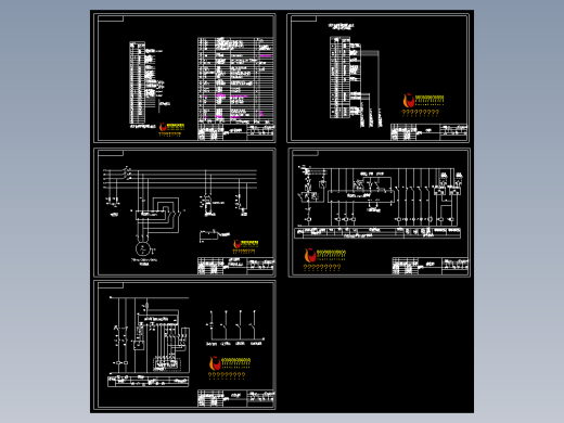 电动机软启动控制全套图