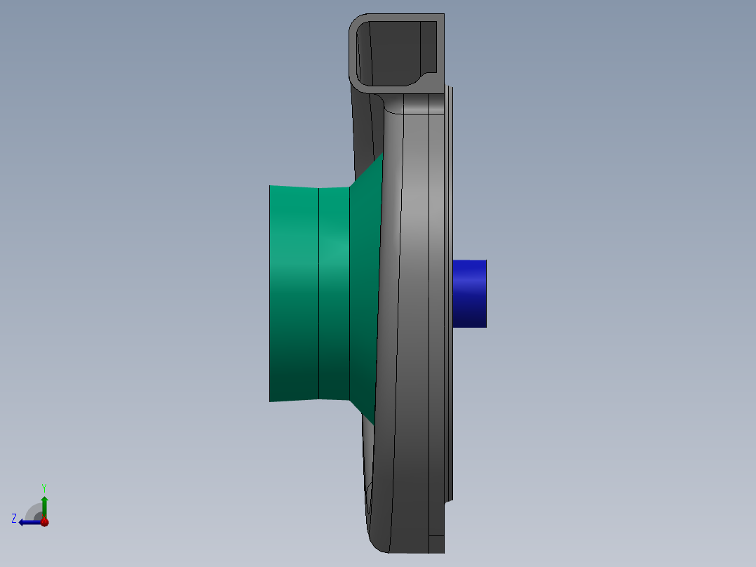 冲击式水斗轮2右视图