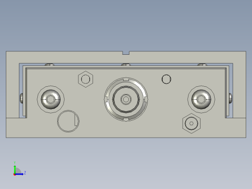 SLIDE 无杆气缸-PSC-NC左视缩略图