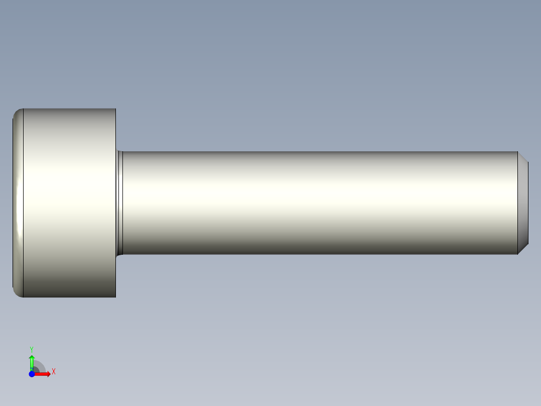 螺钉-DIN_912-M3x12.stp前视图
