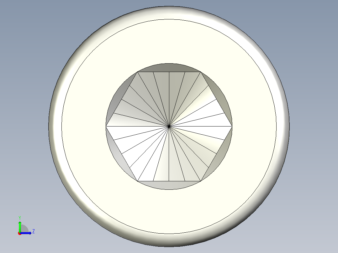 螺钉-DIN_912-M3x12.stp左视图