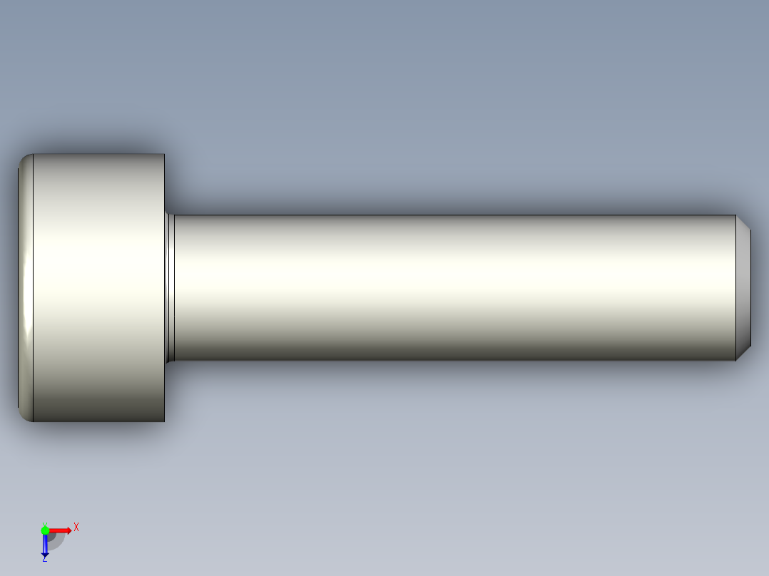 螺钉-DIN_912-M3x12.stp俯视图