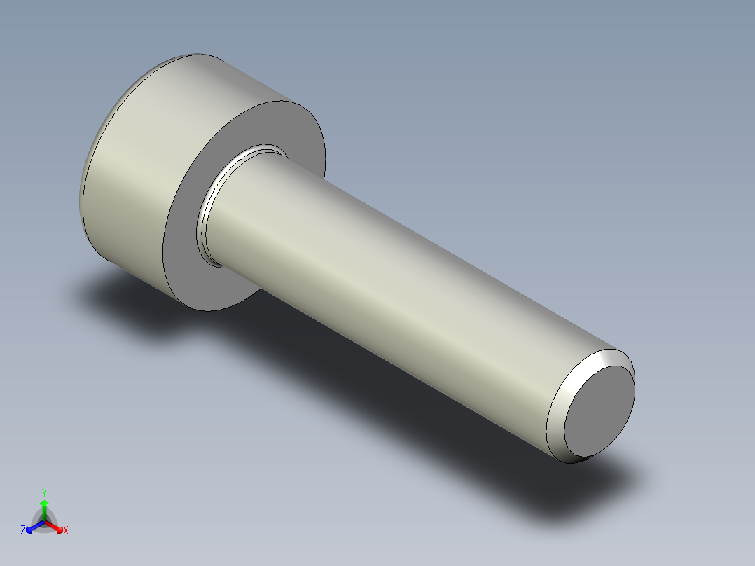 螺钉-DIN_912-M3x12.stp正等轴测图
