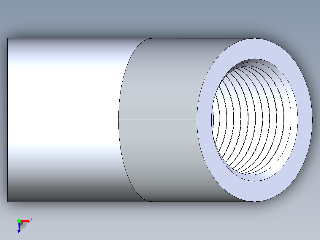 聚氯乙烯配件09-Sch80_45Elbow_FPTxFPT_819-005 _0.5in俯视图
