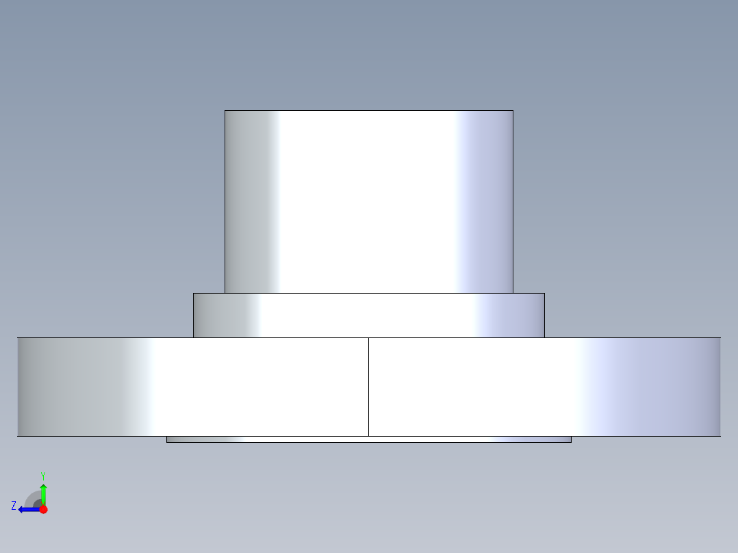 CPVC管件28-Sch80_Flange Vanstone_SPIG_9856-025_2.5in右视图