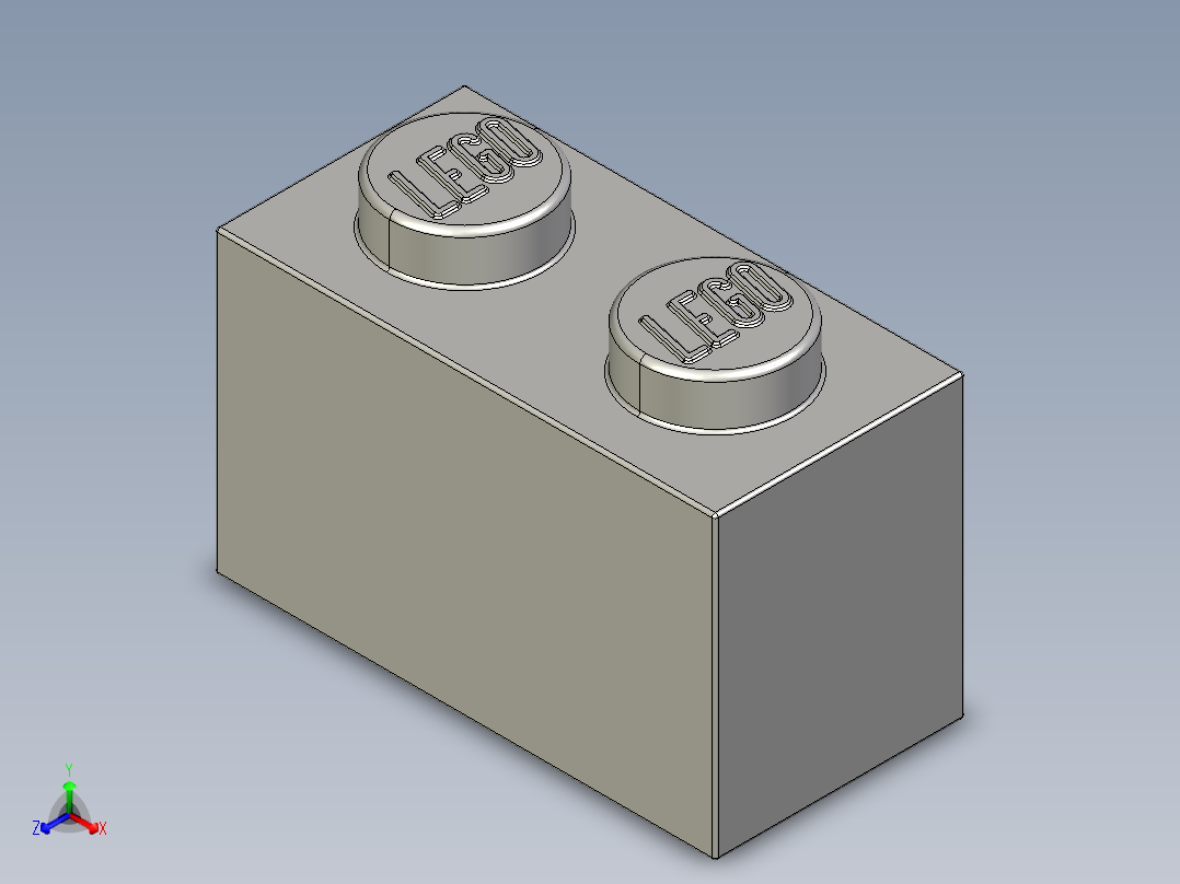 乐高套装 4421基本积木-4211388 - 3004 Medium Stone Grey Brick 1 x 2.STEP