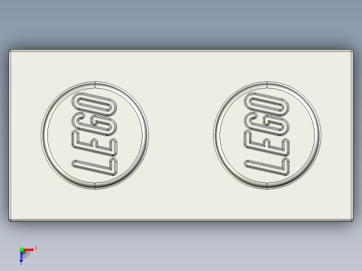 乐高套装 4421基本积木-4211388 - 3004 Medium Stone Grey Brick 1 x 2.STEP俯视缩略图