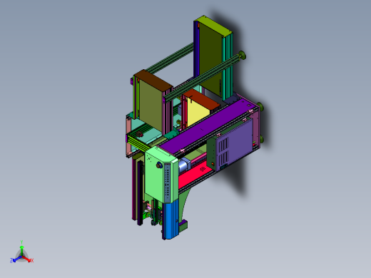 全自动顶入式PCB堆板机