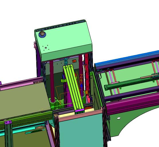 全自动顶入式PCB堆板机