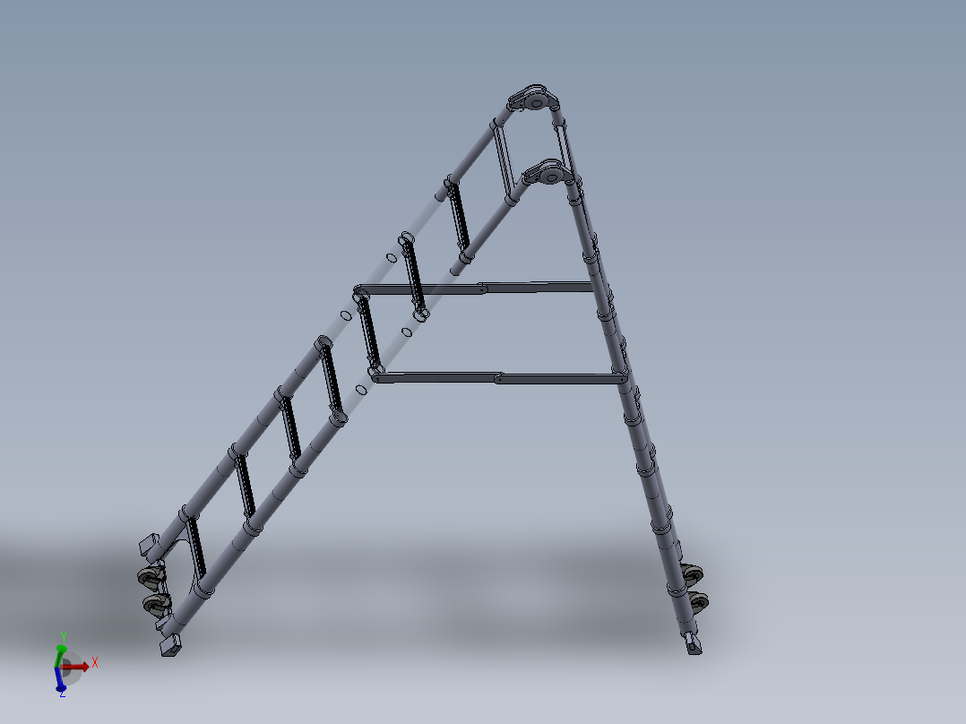 仿巴芬工程伸缩梯 （400）