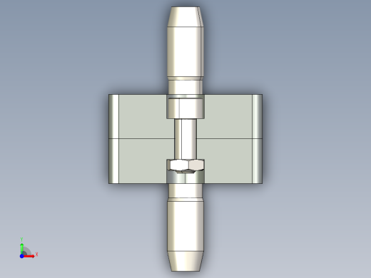 型材-BR 45X45 END CONNECTOR KJN191175前视缩略图