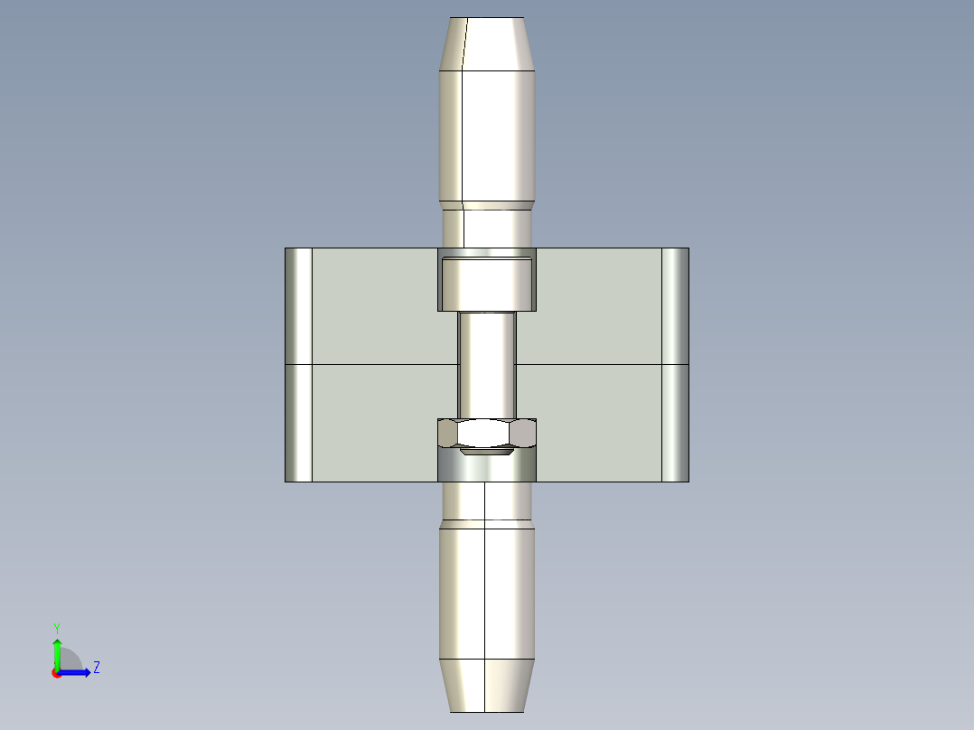 型材-BR 45X45 END CONNECTOR KJN191175左视图