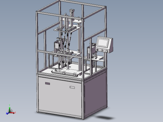 四轴自动锁螺丝机