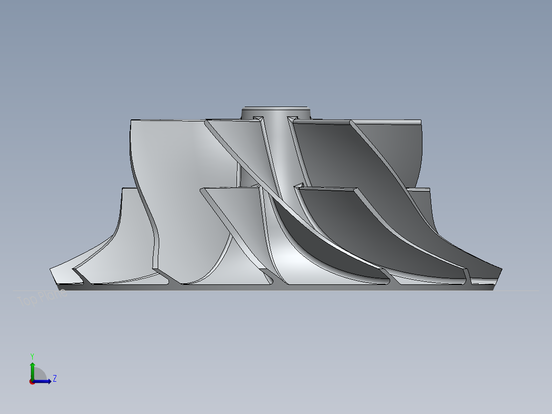 叶轮 (36)左视图