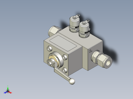 一种测试阀，非常适合安装在安全装置的测量管线上