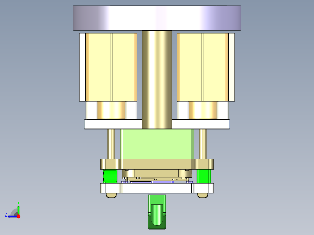 X3-B-笔记本CNC工装夹具三维模型CNC5-1013右视图