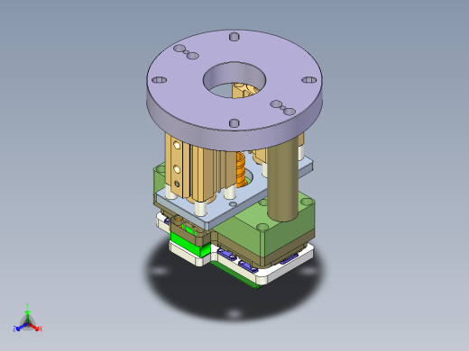 X3-B-笔记本CNC工装夹具三维模型CNC5-1013正等轴测缩略图