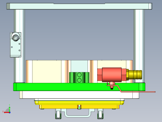 travel-c笔记本CNC工装夹具三维模型-cnc1-3-3后视缩略图