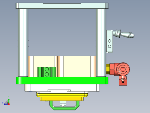 travel-c笔记本CNC工装夹具三维模型-cnc1-3-3右视缩略图