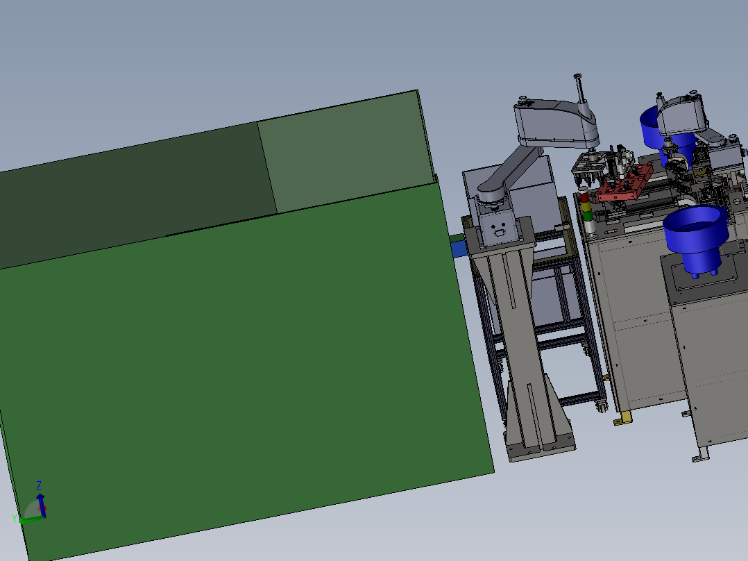 C519簧片自动上料（sw18可编辑+工程图+bom）